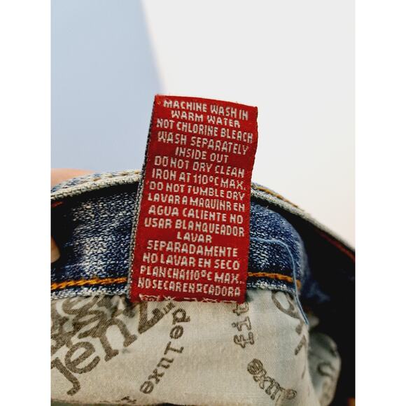 OMAVI NEW! DEADSTOCK! VINTAGE 90'S Delux Fit Baggy Jeans Size 36 Streetwear - Picture 9 of 12